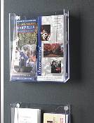 Clear Acrylic Literature Pockets (Part #185745) - In Stock