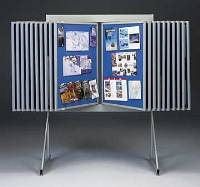 20-Panel Loop Fabric Floor Display 30"W x 40"H (Model 83-P-20-LM)