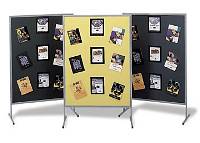 Loop Fabric Full-Size Panels in Gray Metal Frame (Model LT-456-G)