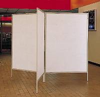 Light Gray Vinyl Tackboard Full-Size Panels (Model VT-456-G)