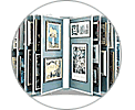 Framed Art Molding Displays